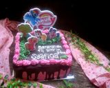 Foto langkah ke 6 dari resep Cake ultah little pony.