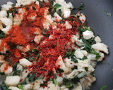 Foto del paso 3 de la receta: Potaje de Cuaresma, con garbanzos, espinacas y bacalao