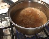 A picture of step 4 of Indian Chai.