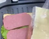 A picture of step 7 of Luncheon sandwich.
