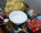 নিরামিষ দুধ ফুলকপি(niramish doodh fulkopi recipe in Bengali) রেসিপি ধাপ - 1 ছবি