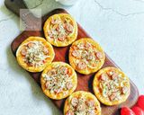 Foto langkah ke 1 dari resep Pizza Mini Ekonomis.