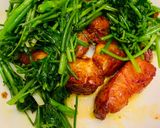 Hình bước làm 6 của món Chả cá Lã Vọng với cá basa