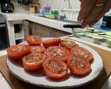 A picture of step 2 of Grilled Tomatoes.