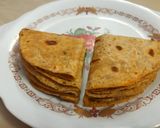 கசூரி மேத்தி சப்பாத்தி (Kasoori methi chapati) ரெசிபி ஸ்டேப் 3 புகைப்படம்