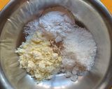 A picture of step 1 of Coconut Tutty Fruity Burfi (No Fire Recipe).