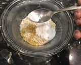 A picture of step 3 of Tawa oats pancake.