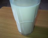 A picture of step 6 of Soya milk drink.