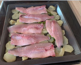 Foto del paso 4 de la receta: Lubina al horno con panaderas