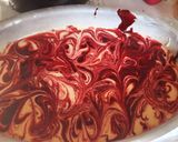 Foto do passo 8 de Brownie Red Velvet com Cream Cheese