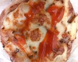 Hình bước làm 5 của món Pizza healthy