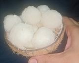 চিনির নারকেল নাড়ু(Chinir narkel naru recipe in bengali) রেসিপির ধাপ 4 ছবি