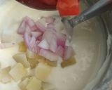 A picture of step 2 of Veggie Chaat Canapès.