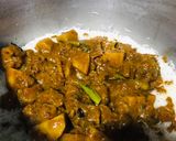 A picture of step 7 of Mutton Biryani.