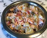 Une image de l'étape 11 de Salade de pommes de terre blue belle et tomates au saumon et aneth (sauce feta citron noix).