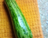 Foto del paso 1 de la receta: Zucchini rellenos cocidos en air-fryer 🔁🥒ƪ⁠(⁠‾⁠.⁠‾⁠“⁠)⁠┐