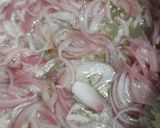 A picture of step 1 of Arvi Gosht.