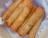 A picture of step 8 of Crispy spring roll.