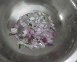 A picture of step 1 of Methi aalo ka battery.