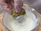 [小V食譜]栗子抹茶脆皮雞蛋糕