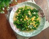 Foto langkah ke 4 dari resep Tumis Sawi Jagung.