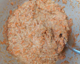 Foto del paso 1 de la receta: Mug cake pastel de zanahoria fit con avena