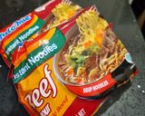 รูปขั้นตอนการทำที่ 1 ของ มาม่าเนื้อชิ้น Indomie ของอินโด