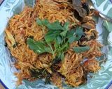 Foto langkah ke 3 dari resep Nasi Bakar Ayam Suwir Kemangi.