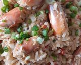 รูปขั้นตอนการทำที่ 2 ของ "ข้าวผัดหัวกุ้ง"🍚🦐🍳🍅🧅🧄🥒 Shrimp Head Fried Rice