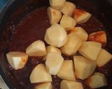 A picture of step 9 of Two halves baked potato in sauce #RamadhanContest.