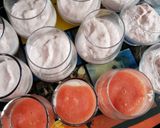 Une image de l'étape 3 de Mousse de jambon et tomate en sauce.