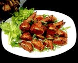 รูปขั้นตอนการทำที่ 3 ของ ปีกไก่ยัดไส้ข้าวเหนียวไข่เค็ม(เครื่องแน่นมาก) Glutinous Rice & Salted Egg Yolk Stuffed Chicken Wings