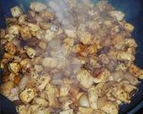A picture of step 4 of Chicken & Bacon Pasta.
