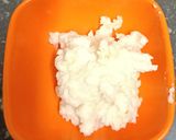 A picture of step 2 of Cantaloupe Pudding (Muskmelon Kheer).