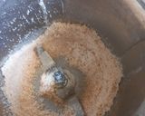 A picture of step 5 of Cashew almond burfi.