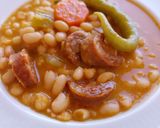 Foto del paso 8 de la receta Fessolets con chorizo picante, zanahoria y apio