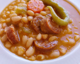Foto del paso 8 de la receta: Fessolets con chorizo picante, zanahoria y apio