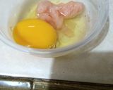 Foto langkah ke 1 dari resep Telur Dadar Isi Ayam #berburucelemekemas #resolusi2019 #menu2.