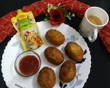 A picture of step 4 of Masala Tea With Cutlet.