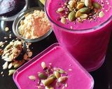 A picture of step 4 of Sattu Beetroot Shake.