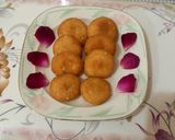 A picture of step 6 of Bite size Meethi tikkian.