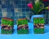 Foto langkah ke 9 dari resep MARTABAK MANIS (TERANG BULAN) PANDAN TEFLON ♥.