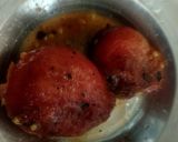 A picture of step 25 of Palak kachori with corn- paneer stuffing.