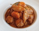 Foto del paso 11 de la receta Albóndigas con chipirones
