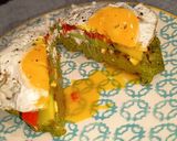 Foto del paso 7 de la receta: Gofre de verduras con huevo a la plancha