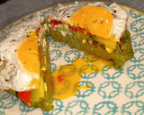 Foto del paso 7 de la receta: Gofre de verduras con huevo a la plancha