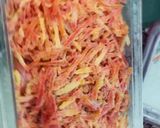 A picture of step 3 of Frozen Carrots.