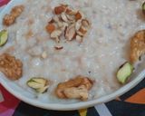 A picture of step 2 of Bread kheer.