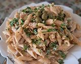 عکس مرحله 6 از دستور پاستا پنه با سس آلفردو