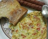 Foto langkah ke 3 dari resep Omelet & Toast for Breakfast.
